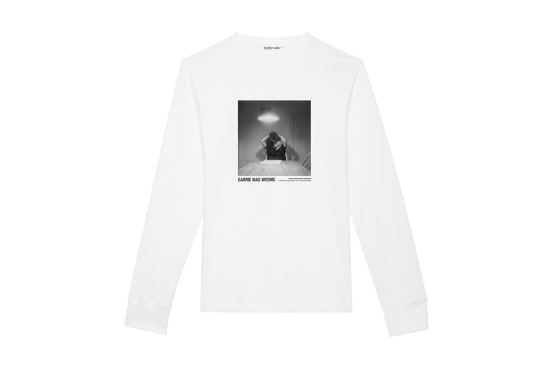 Helmut Lang Artist Series Carrie Mae Weems may 2018 release date info drop