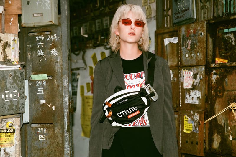 Heron Preston "AIRBORNE" HBX Lookbook Capsule Collection Editorials Shoot