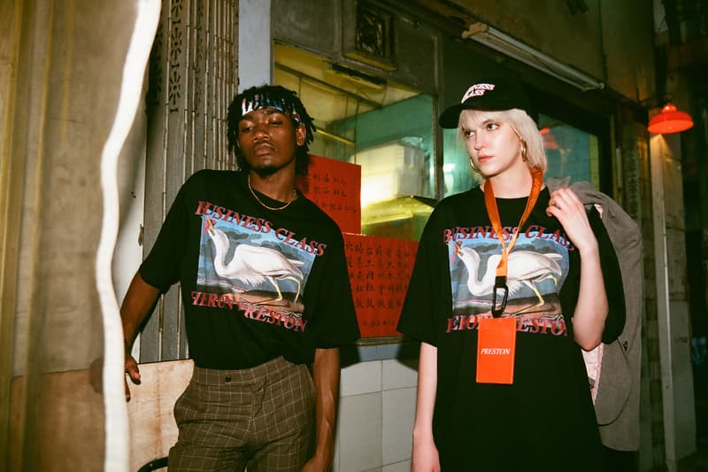 Heron Preston "AIRBORNE" HBX Lookbook Capsule Collection Editorials Shoot