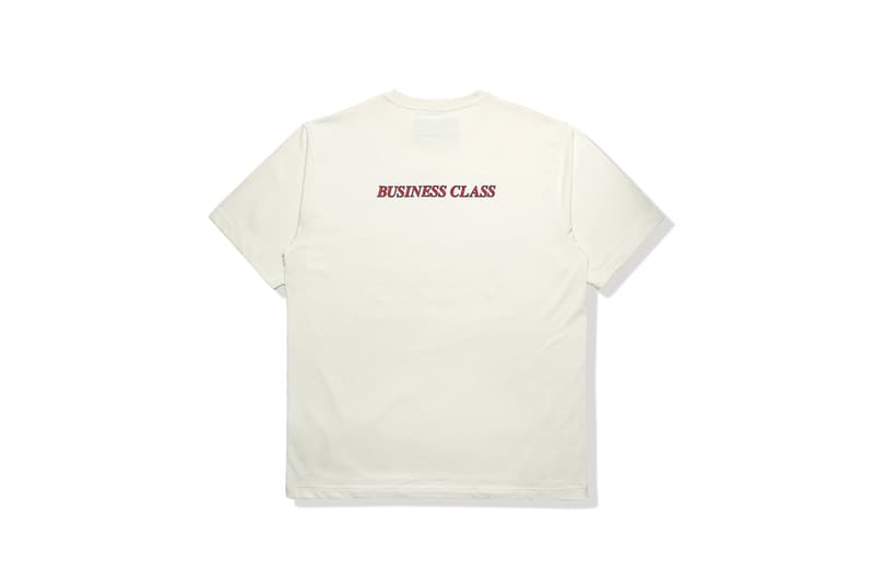 Heron Preston "Business Class" Capsule Collection HBX Clothing Available In-Store May 4 Online May 9 T-shirts Socks Longsleeves Caps AIRBORNE Release Information Details Pop-Up