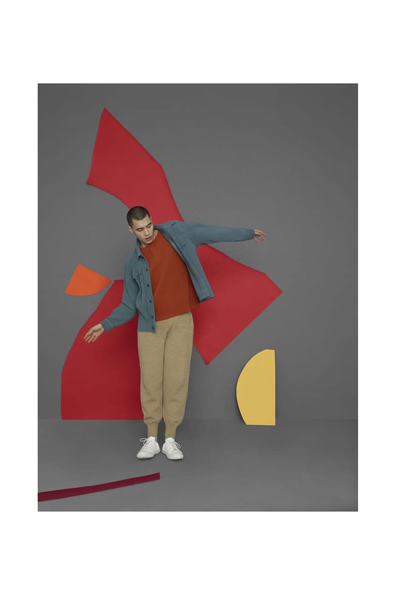 HOMME PLISSÉ ISSEY MIYAKE Fall Winter 2018 collection Lookbook jackets pants sweaters