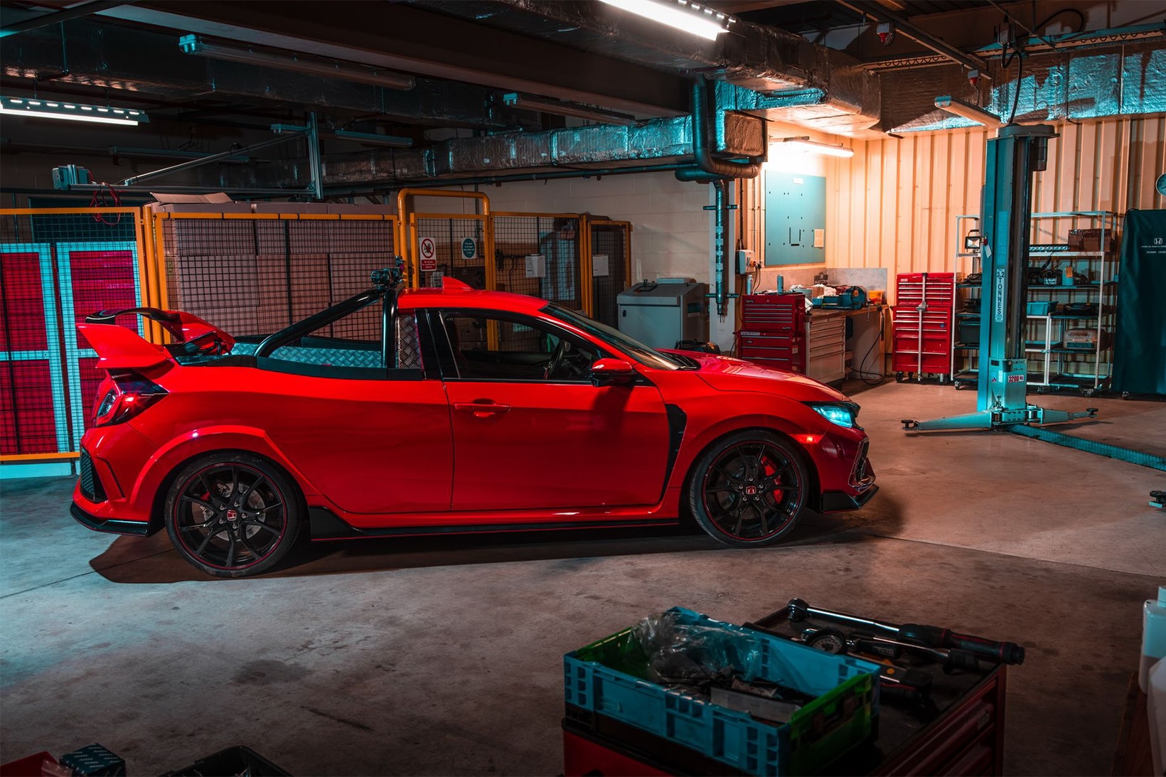 Honda Civic Type R Pickup Truck Concept SMMT Test Day project p hot hatchback