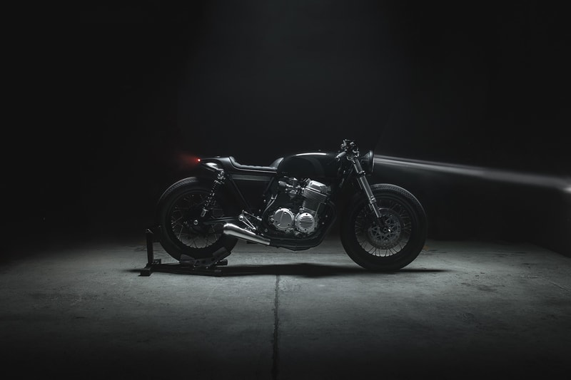 1978 Honda CB750 K7 Wolf by Hookie Co. Cafe Racer Motorcycles Bikes Motorsports Honda Japanese Racing Design Engineering Biltwell Shinko
