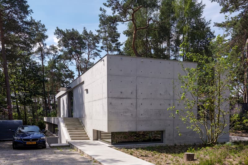 House Zeist Bedaux de Brouwer Architects The Netherlands Home House Houses Modern Interior Exterior Trees Woodland Forest Nature
