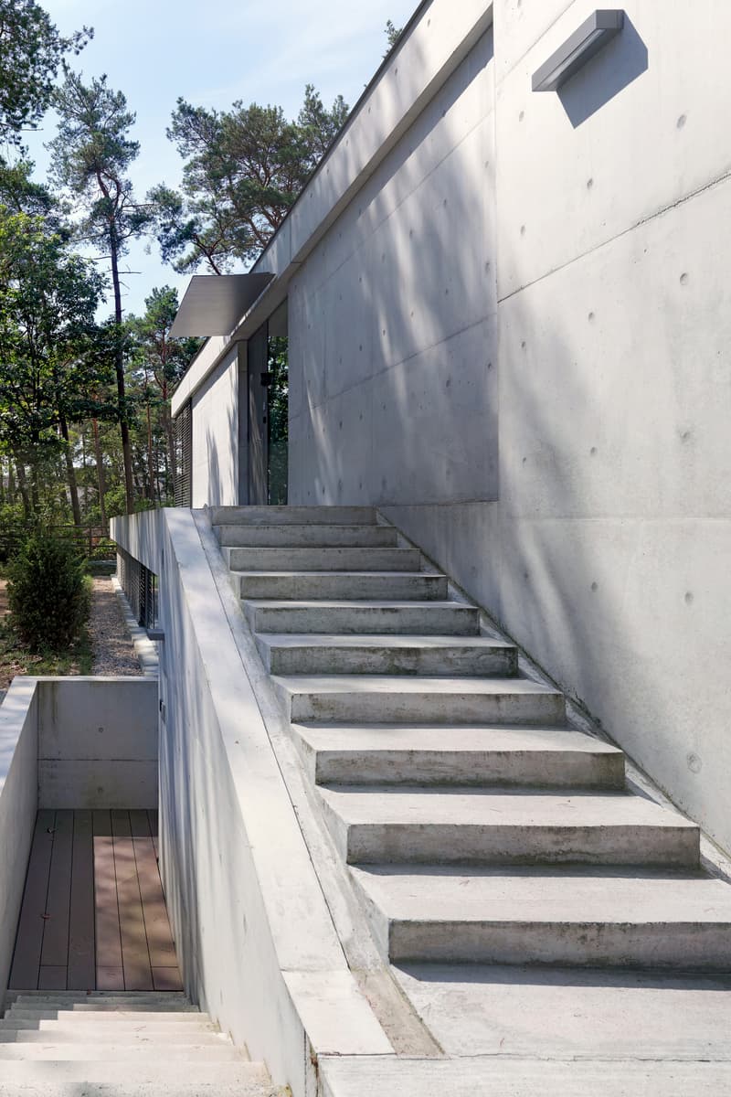 House Zeist Bedaux de Brouwer Architects The Netherlands Home House Houses Modern Interior Exterior Trees Woodland Forest Nature