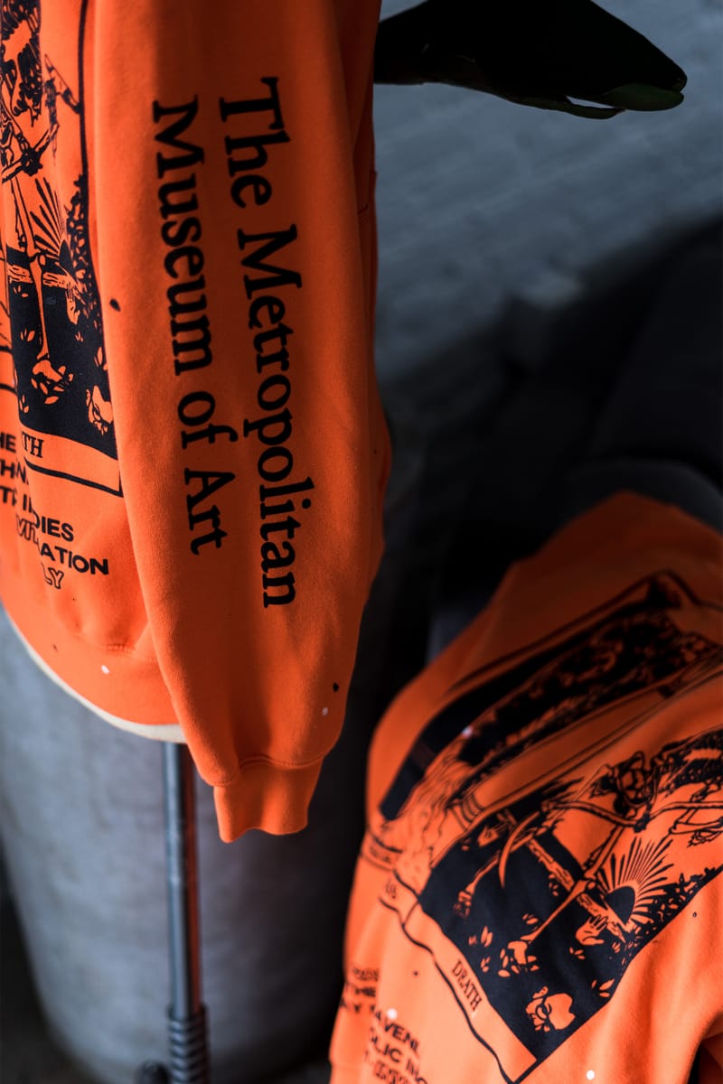 orange hypebeast hoodie