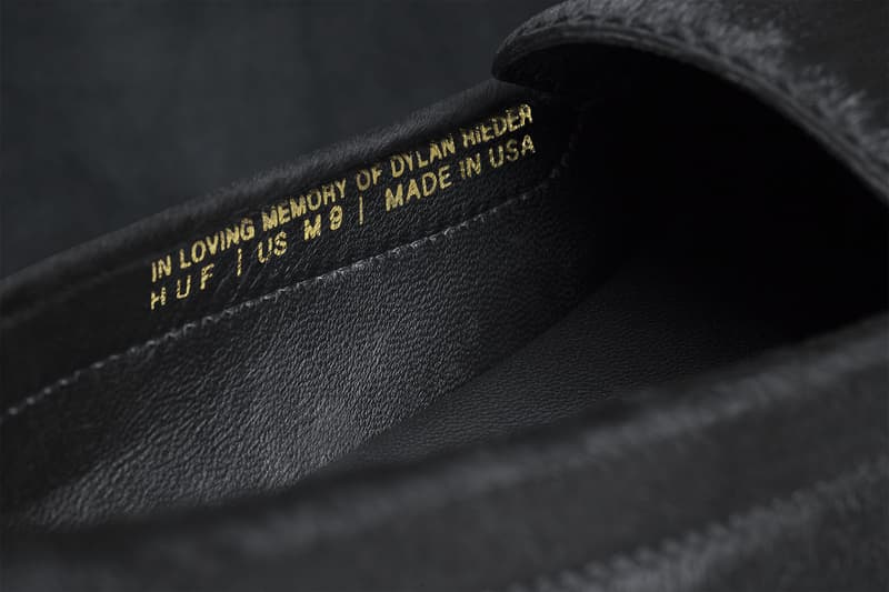 HUF Dylan Rieder Driver Calf Hair may 26 27 29 2018 release date info drop sneakers shoes footwear vibram loafer signature