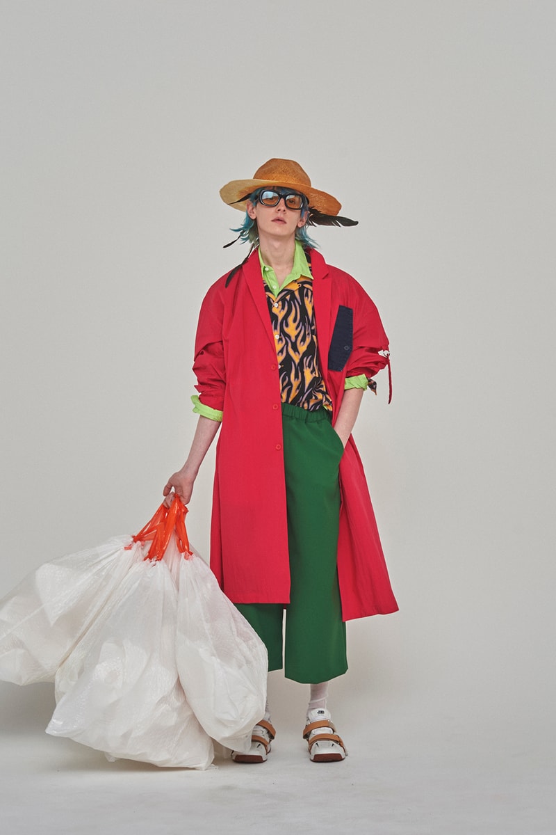 Hukumika facetasm dressedundressed name. lookbook spring summer 2018 collection bodysong anrealage yoshio kubo gilet discovered near nippon japan sise uemolo munenoli collection