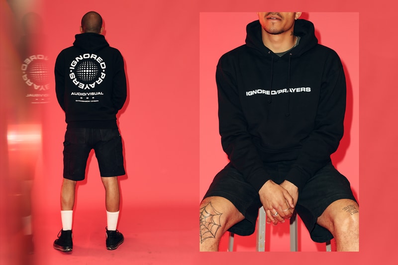 Ignored Prayers Spring Summer 2018 Drop 1 Release T-shirt Longsleeve Hoodie Cap Hat lookbooks