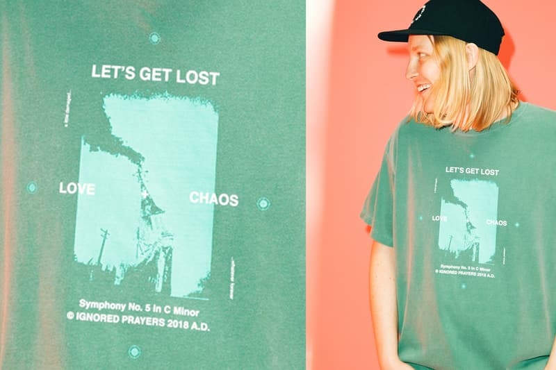 Ignored Prayers Spring Summer 2018 Drop 1 Release T-shirt Longsleeve Hoodie Cap Hat lookbooks