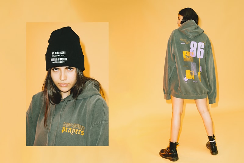 Ignored Prayers Spring Summer 2018 Drop 1 Release T-shirt Longsleeve Hoodie Cap Hat lookbooks