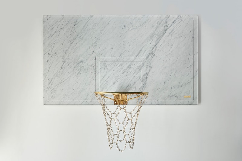Ioaiao Gold Marble Nostalgia Collection basketball net
