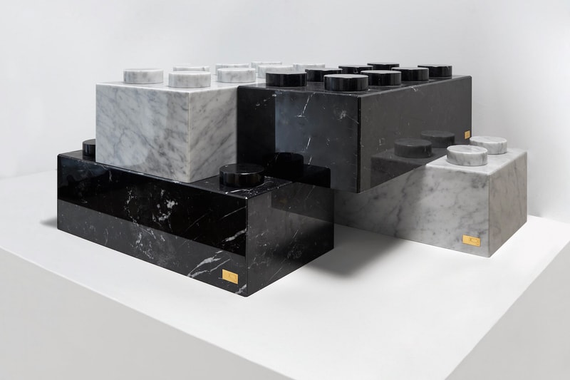 Ioaiao Gold Marble Nostalgia Collection lego blocks