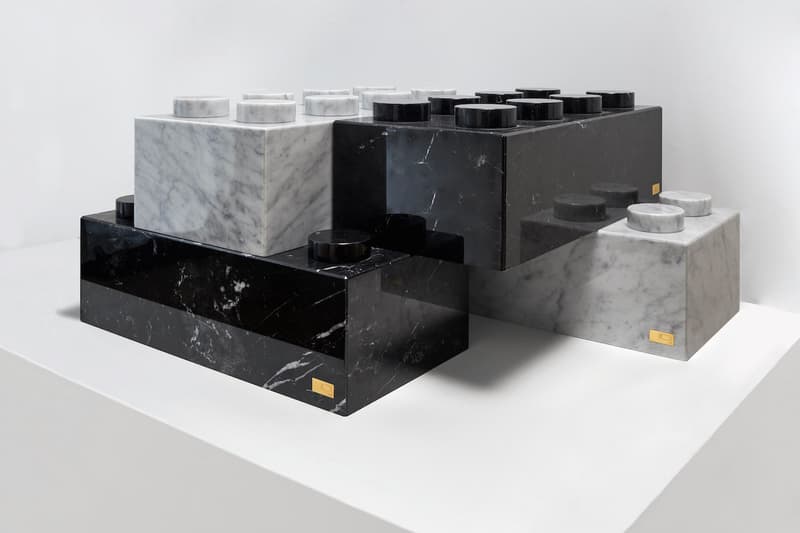 Ioaiao Gold Marble Nostalgia Collection lego blocks