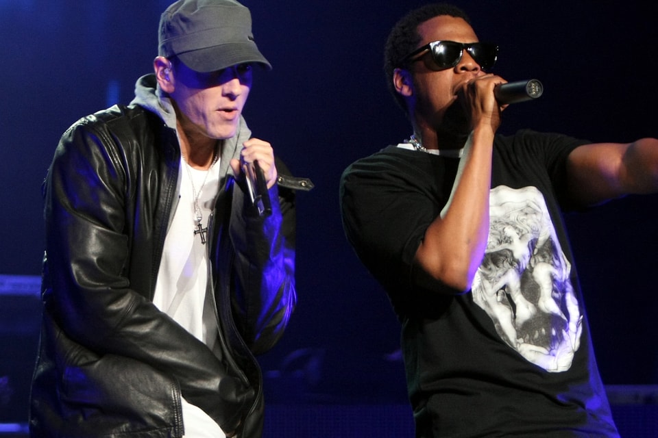 Jay-Z And Eminem Play Each Other At Yankee Stadium Tonight