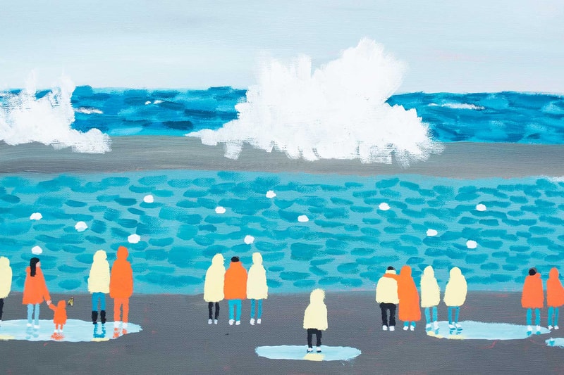 Jean Jullien ONAJI UMI Exhibition BEAMS CO may 2018 gallery target shibuya tokyo