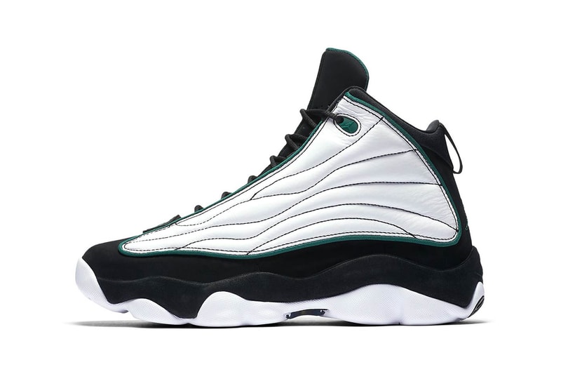 Jordan Pro Strong White Green Black footwear 2018 Jordan Brand Michael Jordan