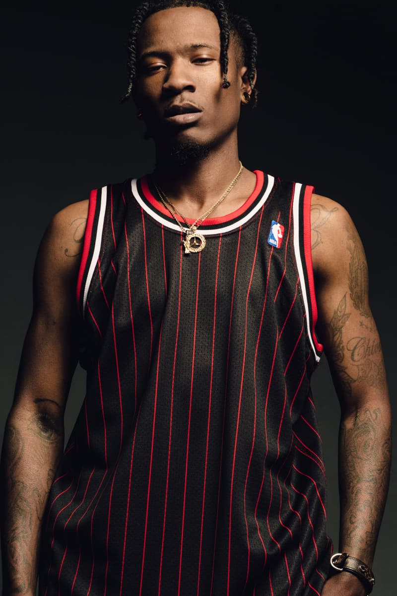 Just Don Mitchell and Ness The No Name Collection Feature Las Vegas LV Editorial Lookbook Jerseys Shorts NBA