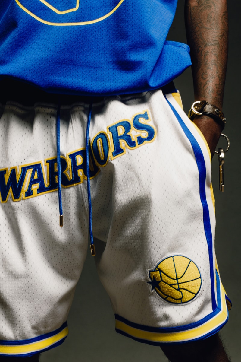 Just Don Mitchell and Ness The No Name Collection Feature Las Vegas LV Editorial Lookbook Jerseys Shorts NBA