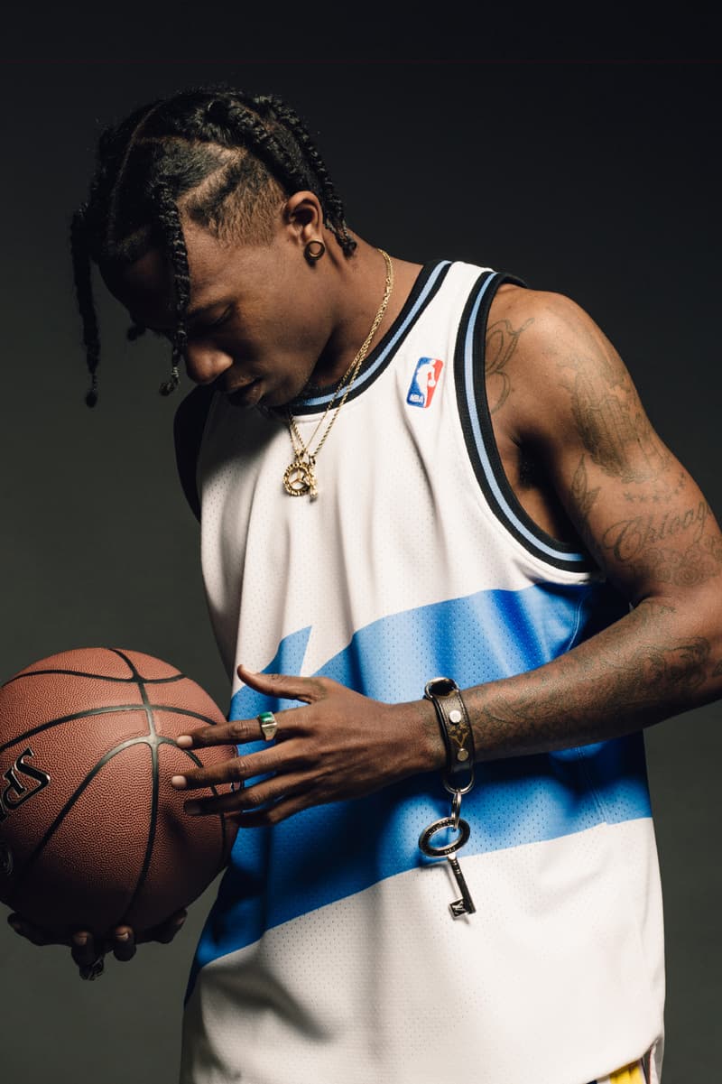 Just Don Mitchell and Ness The No Name Collection Feature Las Vegas LV Editorial Lookbook Jerseys Shorts NBA