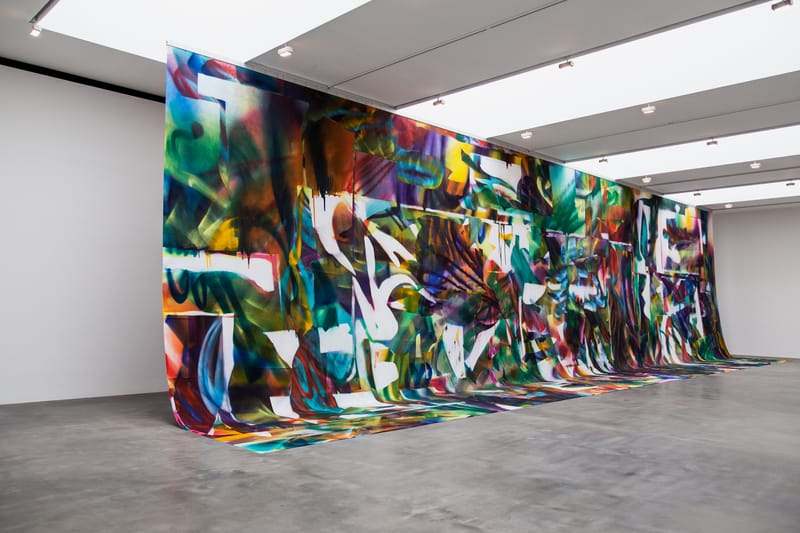 A Look Inside Katharina Grosse's "Prototypes of Imagination" Exhibit