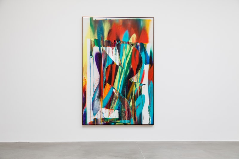 Katharina Grosse "Prototypes of Imagination" Exhibit Open Now May 16 July 27 2018 London Gagosian Britannia Street Art First Look Site Specific