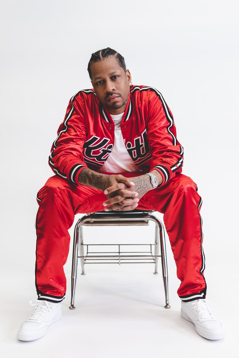 KITH x Mitchell & Ness Collection Lookbook 2018 may fashion Ronnie Fieg Allen Iverson