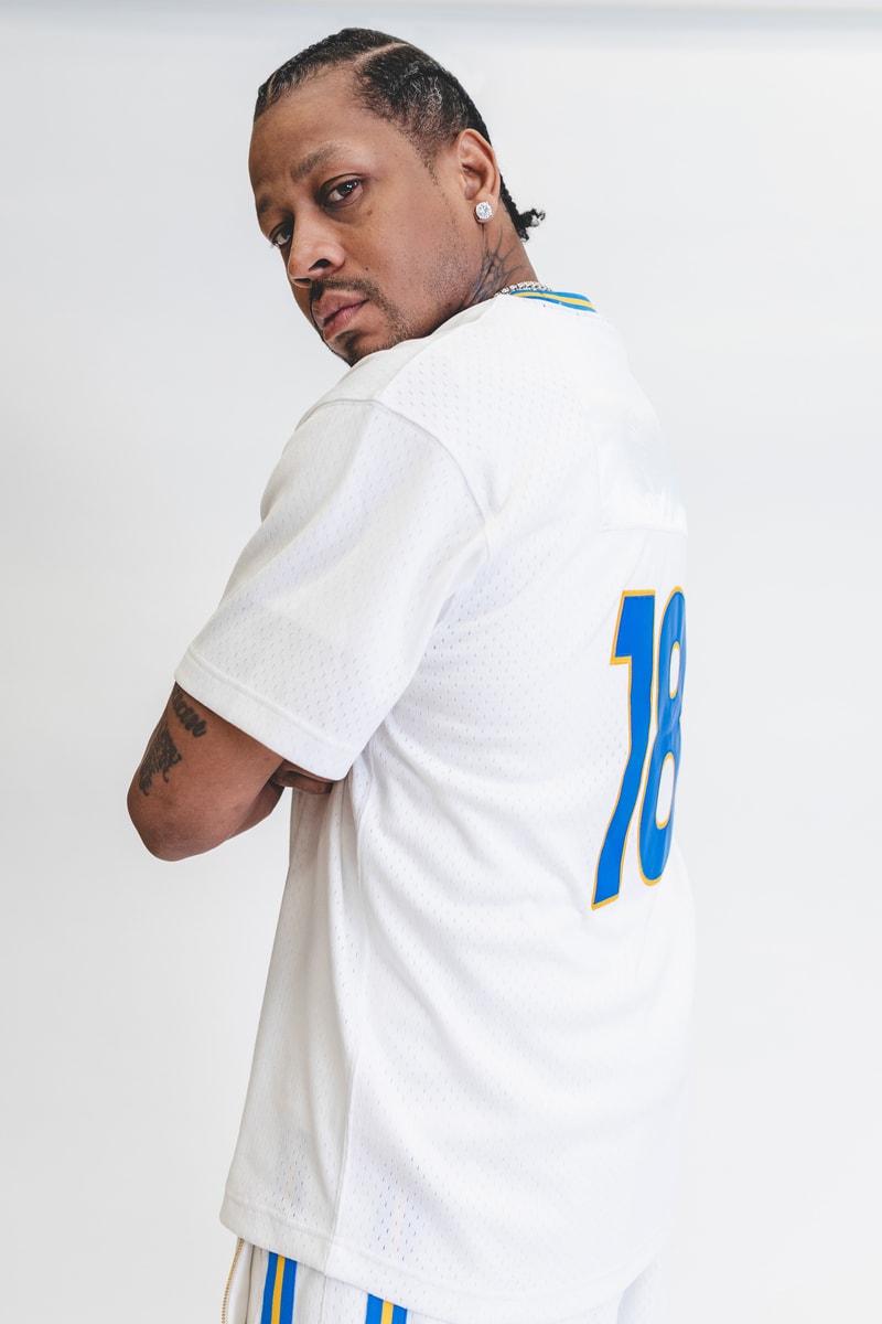 KITH x Mitchell & Ness Collection Lookbook 2018 may fashion Ronnie Fieg Allen Iverson