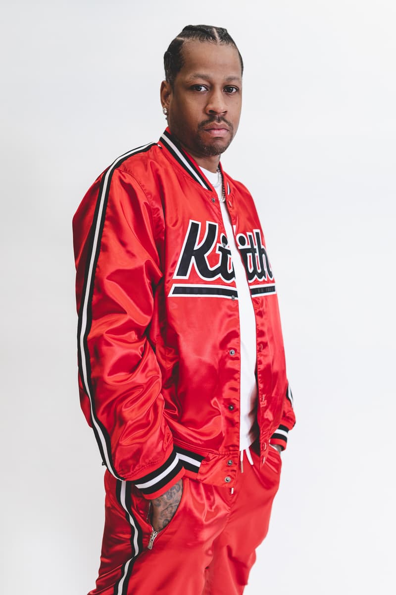 KITH x Mitchell & Ness Collection Lookbook 2018 may fashion Ronnie Fieg Allen Iverson