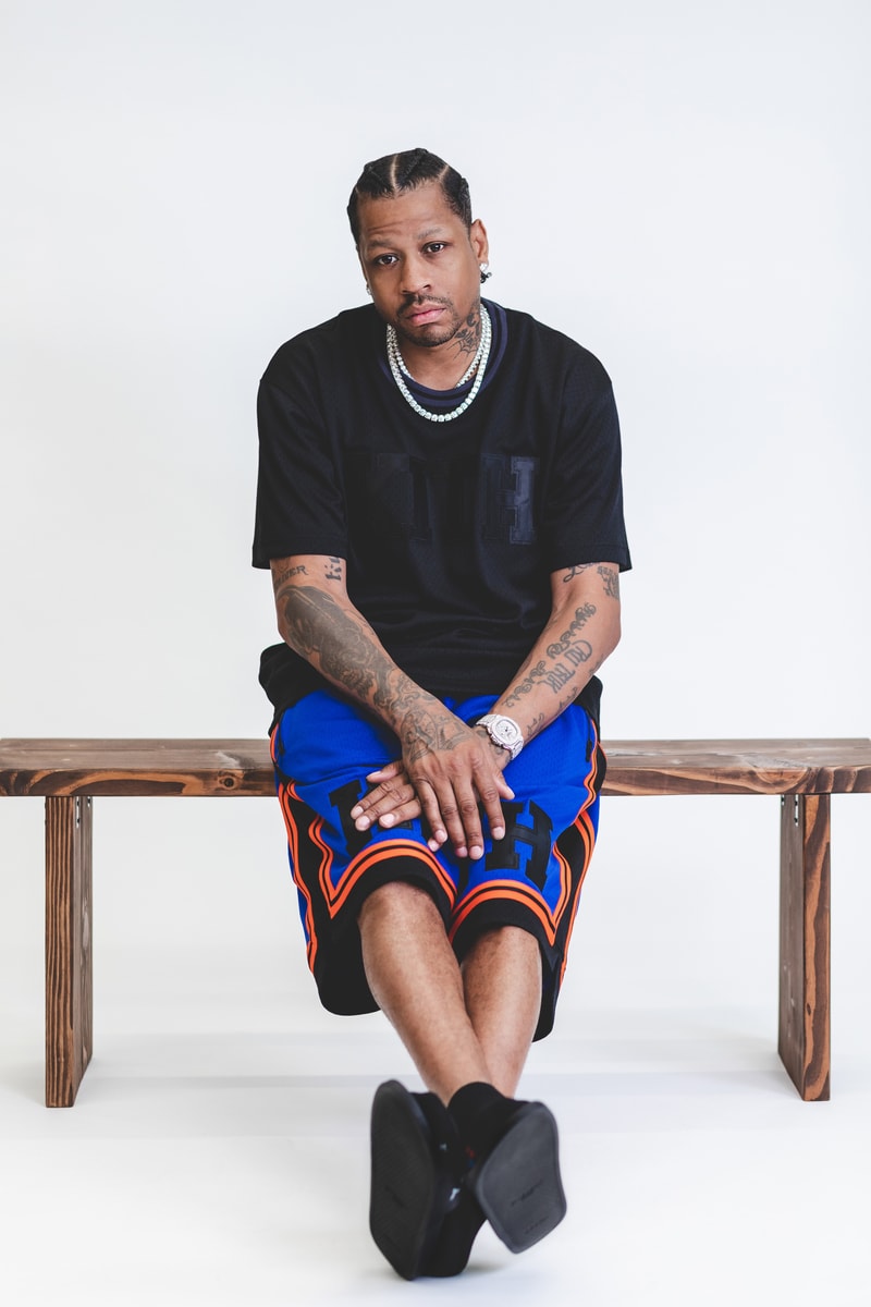 KITH x Mitchell & Ness Collection Lookbook 2018 may fashion Ronnie Fieg Allen Iverson