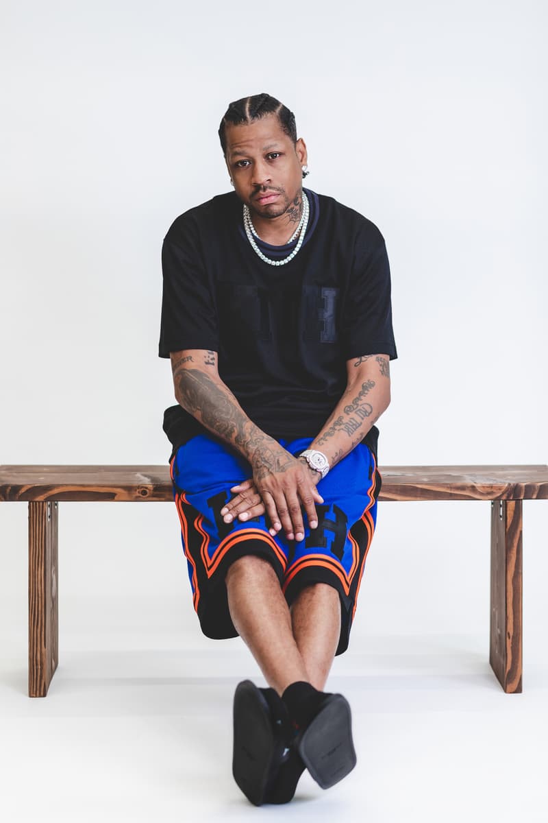 KITH x Mitchell & Ness Collection Lookbook 2018 may fashion Ronnie Fieg Allen Iverson