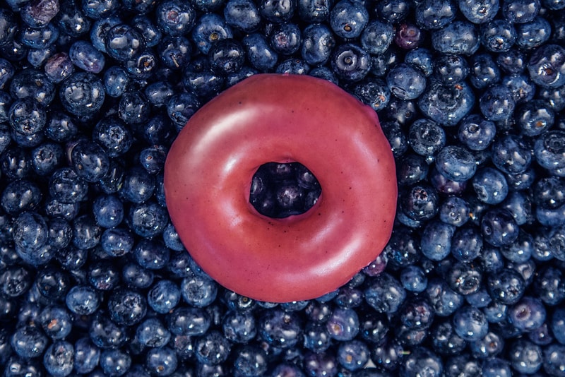 Krispy Kreme New Blueberry Glazed Doughnut Doughnuts Donut Donuts Recipe Shops Stores Coupon Calories Delivery Locations Menu Prices