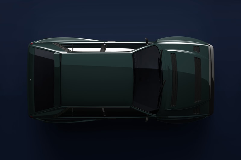 Lancia Delta HF Integrale Automobili Amos Restomod Dark Green