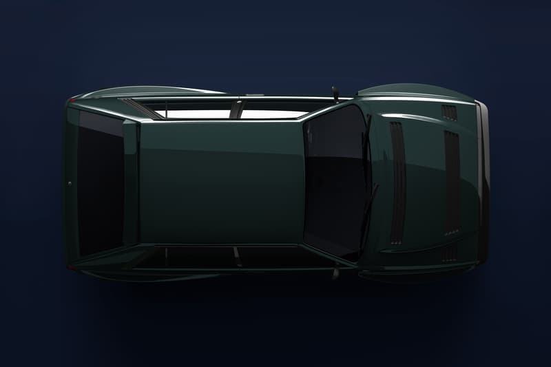 Lancia Delta HF Integrale Automobili Amos Restomod Dark Green
