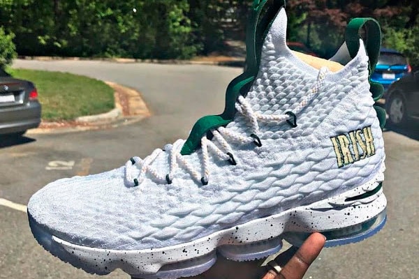 nike lebron james 15 st vincent st mary player exclusive white