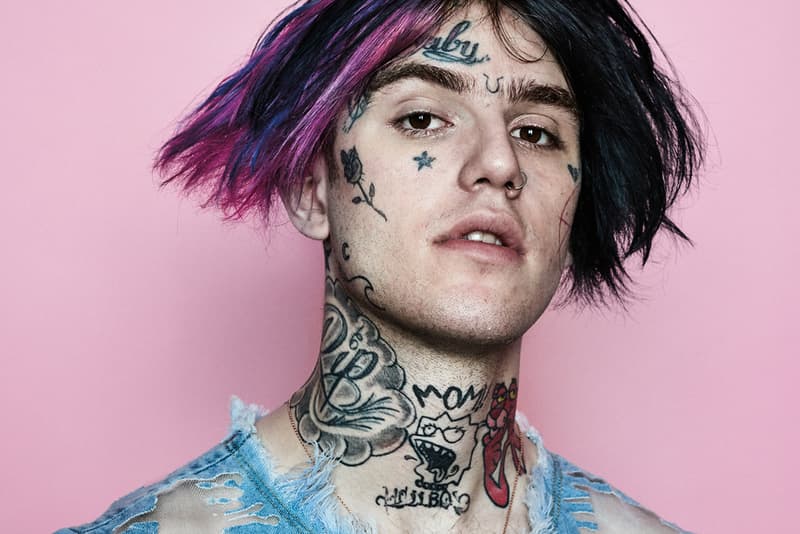 Lil Peep Black And Purple Hair Quaebella