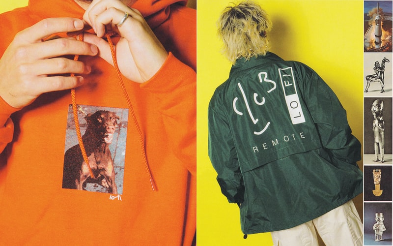 Lo-Fi Range #004 'Sudden Terror' Lookbook Collection Hoodies Jackets Graphic Tees T-Shirts Tracksuits Accessories Keychains Tote Bags Sweatshirts In Store Online Saturday Sunday June 2 3