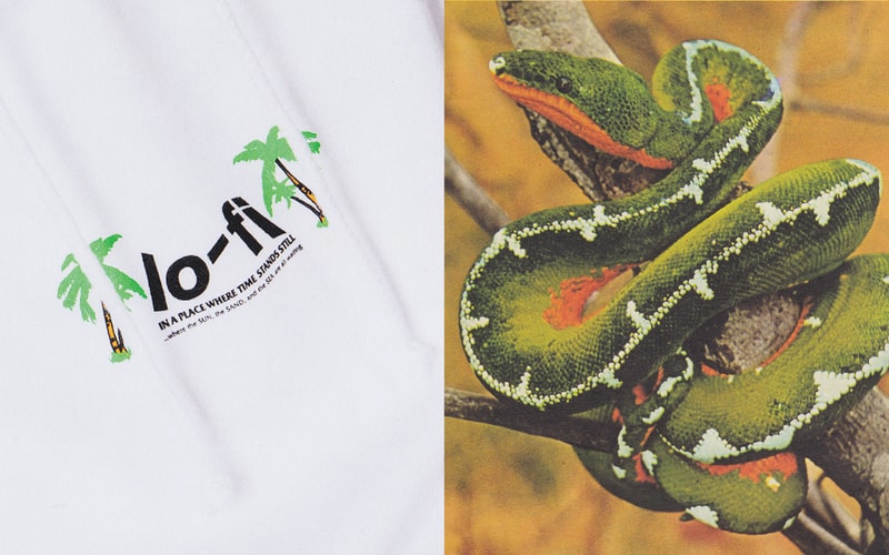 Lo-Fi Range #004 'Sudden Terror' Lookbook Collection Hoodies Jackets Graphic Tees T-Shirts Tracksuits Accessories Keychains Tote Bags Sweatshirts In Store Online Saturday Sunday June 2 3