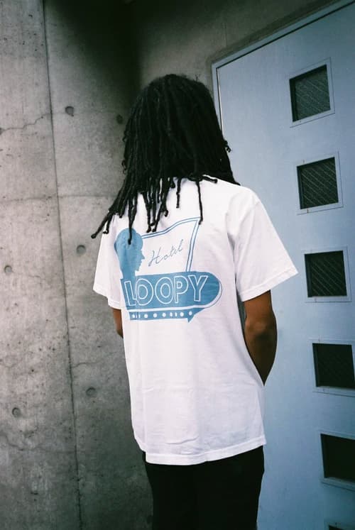 Loopy Hotel Spring/Summer 2018 T-Shirt Collection streetwear egyptian lover phil collins chico xavier graphic tees japan tokyo