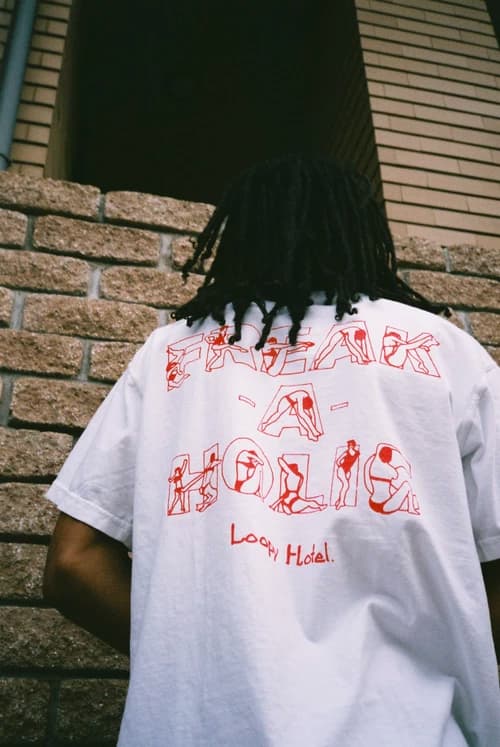 Loopy Hotel Spring/Summer 2018 T-Shirt Collection streetwear egyptian lover phil collins chico xavier graphic tees japan tokyo