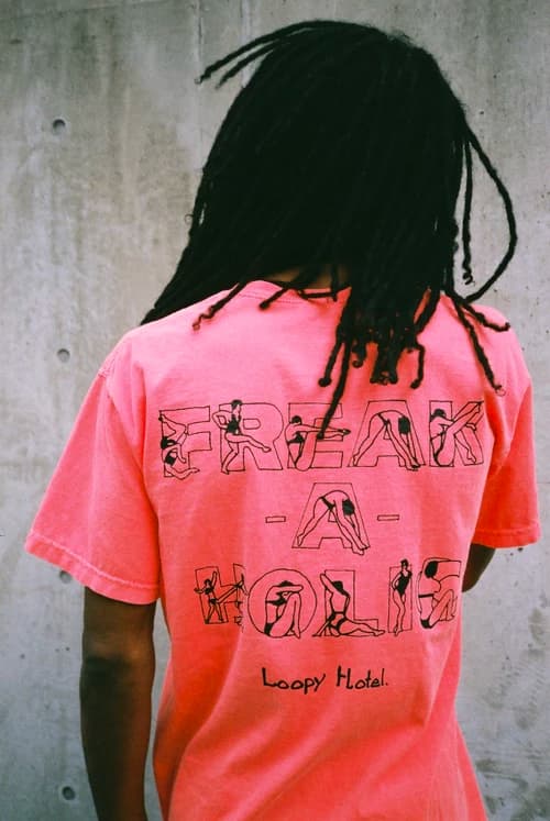 Loopy Hotel Spring/Summer 2018 T-Shirt Collection streetwear egyptian lover phil collins chico xavier graphic tees japan tokyo