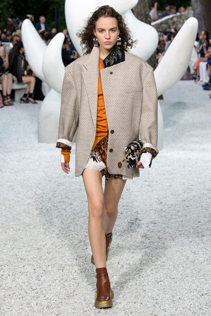 Louis Vuitton Resort 2019 Collection Show nicolas ghesquiere womanswear grace coddington accessories sneaker boots sunglasses