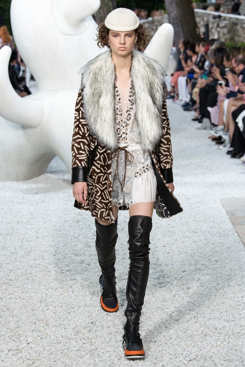 Louis Vuitton Resort 2019 Collection Show nicolas ghesquiere womanswear grace coddington accessories sneaker boots sunglasses