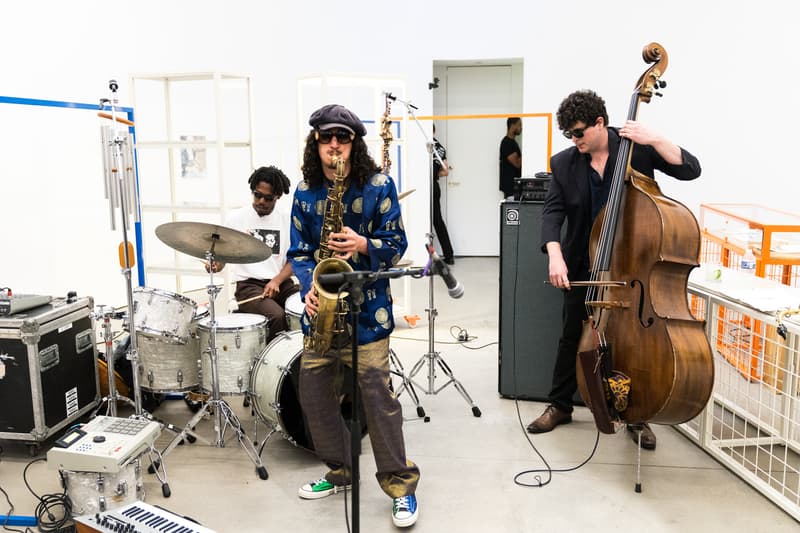 lucien smith virgil abloh off white em pty gallery exhibition paintings artworks t-shirts clothes apparel