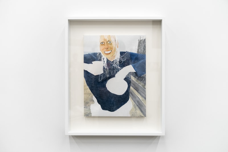 lucien smith virgil abloh off white em pty gallery exhibition paintings artworks t-shirts clothes apparel