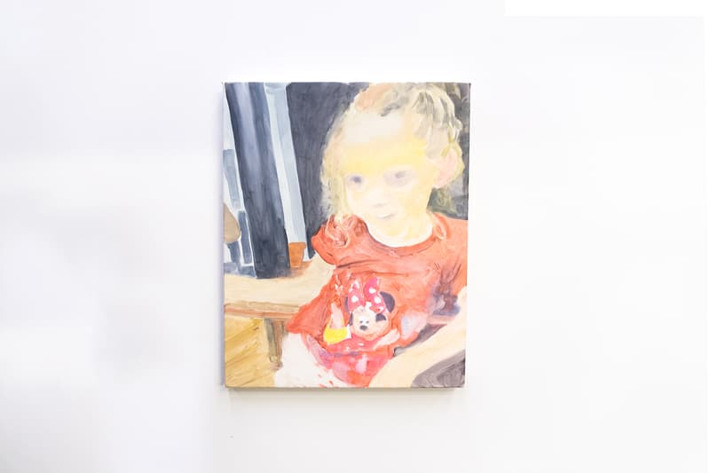 lucien smith virgil abloh off white em pty gallery exhibition paintings artworks t-shirts clothes apparel