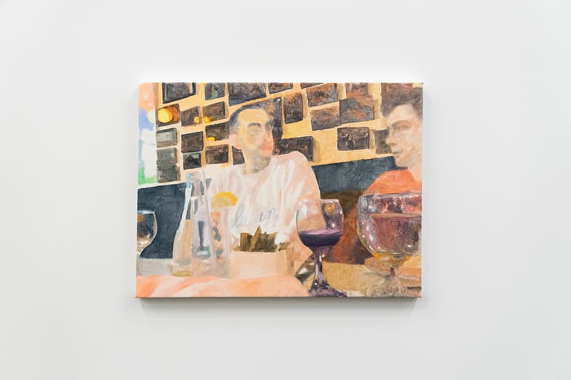 lucien smith virgil abloh off white em pty gallery exhibition paintings artworks t-shirts clothes apparel