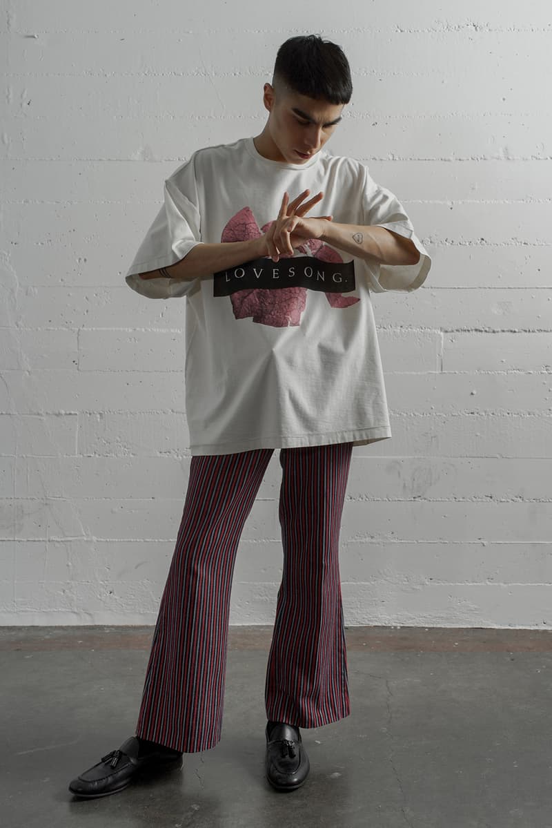 Luke Vicious Lovesong Collection Lookbook custom bespoke shirts release info