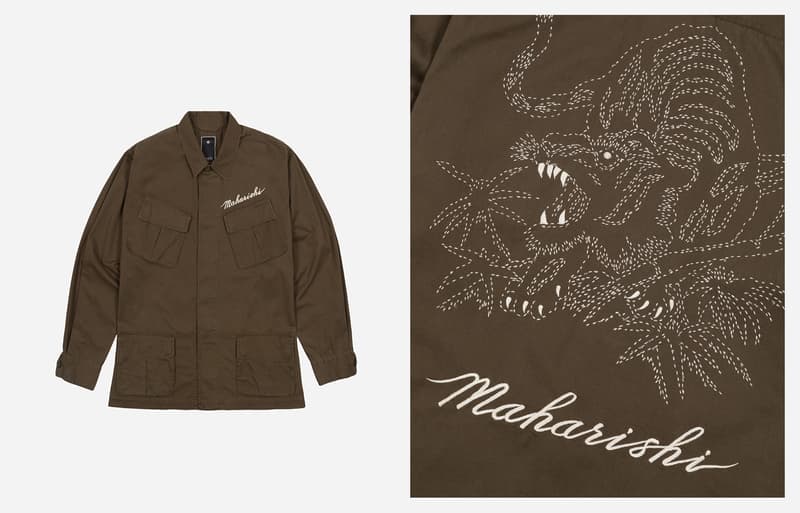 maharishi Stencil Embroidery Spring Summer 2018