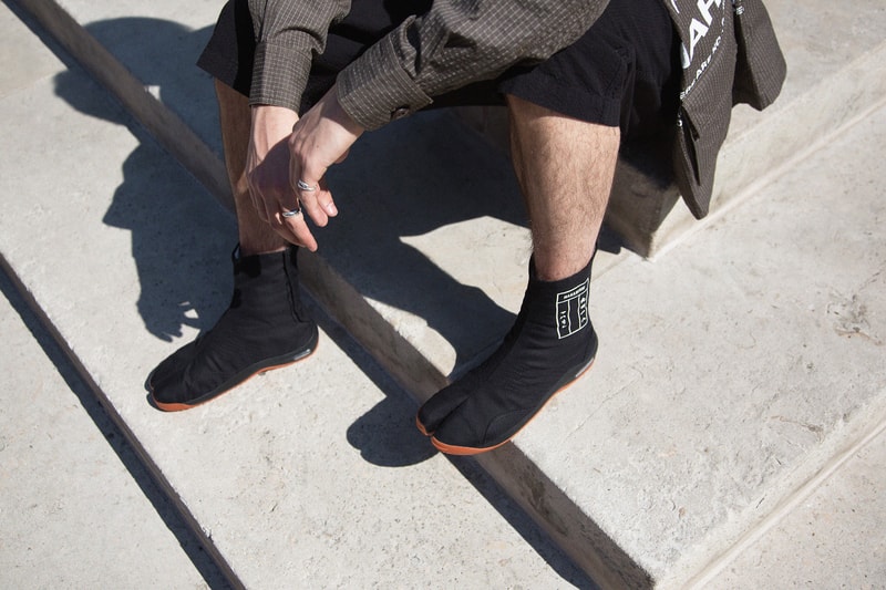 maharishi "maha Tabi Boot" Release Date Sneakers Kicks Shoes Trainers Maison Margiela Utilitarian Workwear Boots Jason Markk Travel Kit